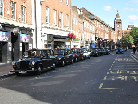 Taxis _in _Friar _Street
